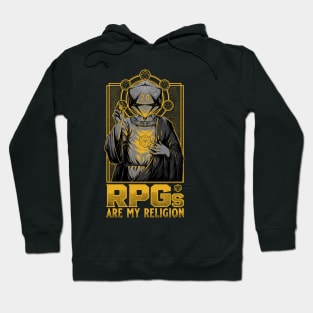 RPGs are my Religion - D20 Cool Gift Hoodie